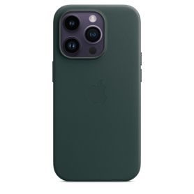 iPhone 14 Pro Max Leather Case with MagSafe - Forest Green Model A2909 MPPN3ZM/A