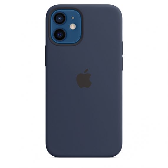iPhone 12 mini Silicone Case with MagSafe - Deep Navy