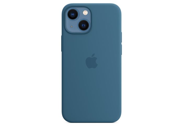 iPhone 13 mini Silicone Case with MagSafe - Blue Jay Model